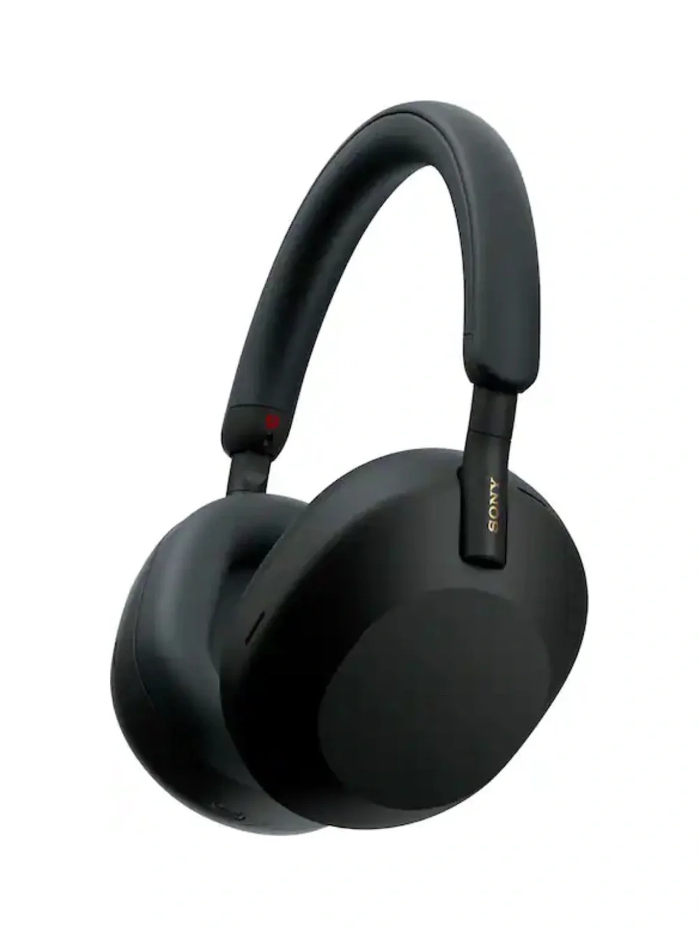 Sony - WH-1000XM5 Wireless Noise Cancelling Over-the-Ear Headphones - Black